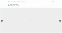 Desktop Screenshot of frenchquarterweddingchapel.com